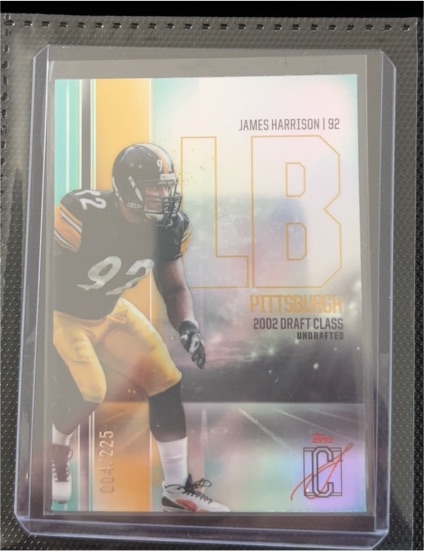 2024 Topps Signature Class #48 James Harrison — front