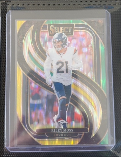 2024 Panini Select #190 Riley Moss — front