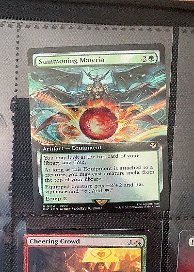 2023 Magic: The Gathering #0124 Summoning Materia — front
