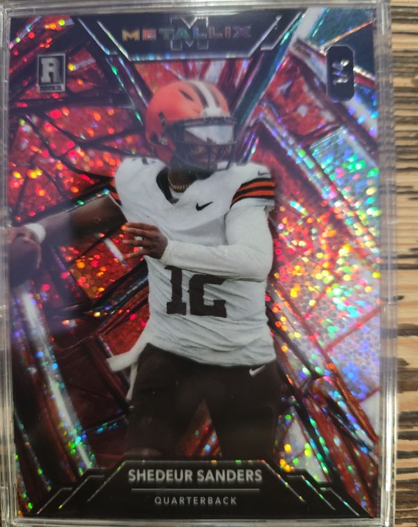 2025 Wildcard Metallix Shedeur Sanders — front