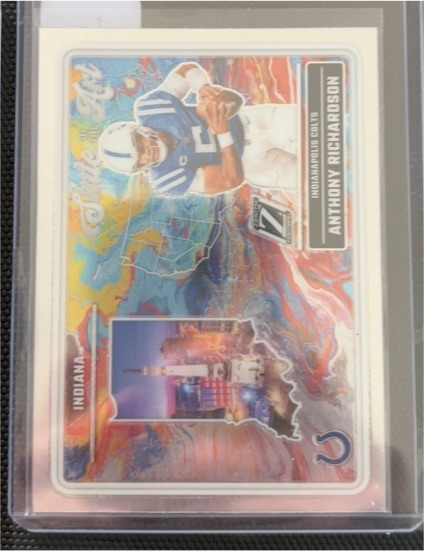 2024 Panini Zenith #12 Anthony Richardson State of the Art — front