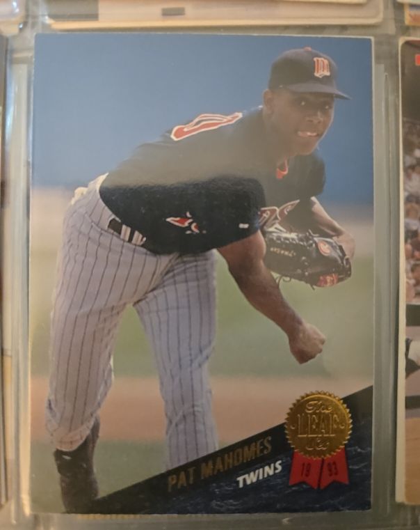 1993 Leaf #unknown Pat Mahomes — front