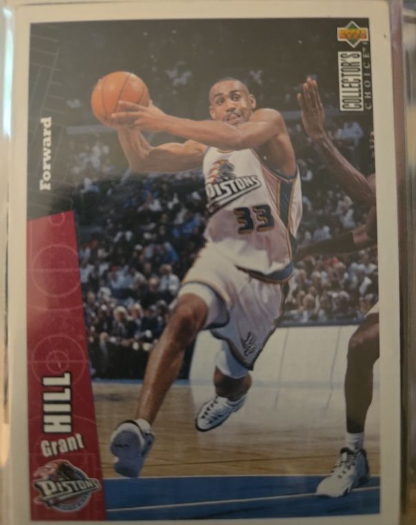 1996-97 Upper Deck Collector's Choice #240 Grant Hill — front