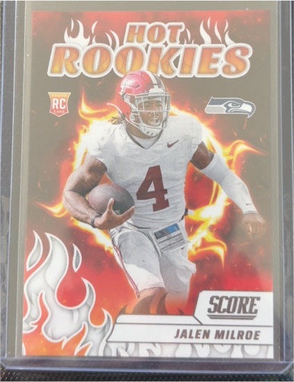 2025 Panini Score #9 Jalen Milroe — front