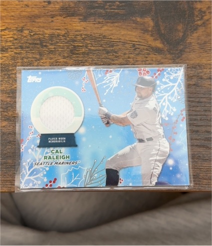 2023 Topps Holiday #RC-CR Cal Raleigh — front