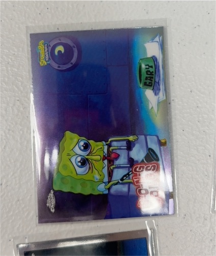 2025 Topps Chrome SpongeBob SquarePants #S-3 Gary's Song S-O-N-G Songs — front