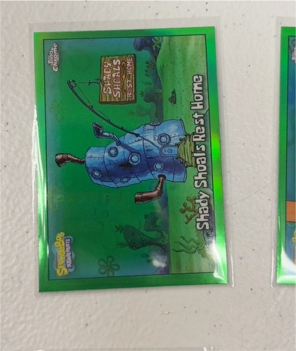 2025 Topps Chrome SpongeBob #164 Shady Shoals Rest Home — front