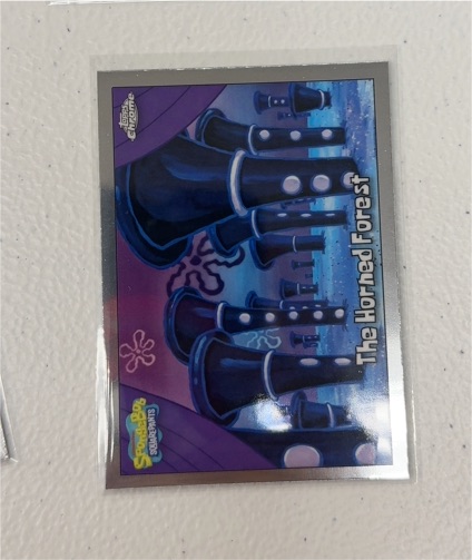 2025 Topps Chrome SpongeBob SquarePants #168 The Horned Forest — front