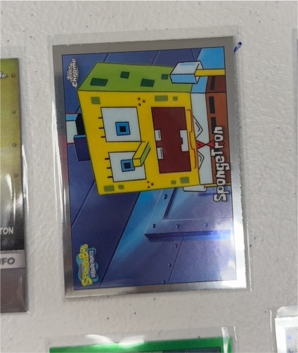2025 Topps Chrome SpongeBob #39 SpongeTron — front