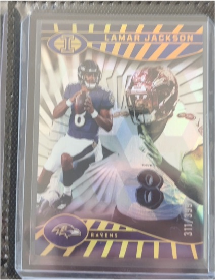 2024 Panini Illusions #8 Lamar Jackson — front