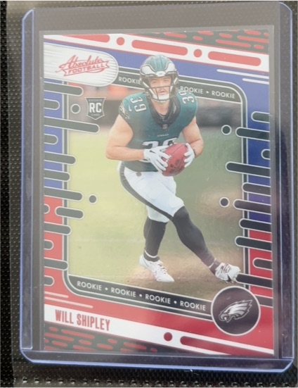 2024 Panini Absolute #187 Will Shipley — front