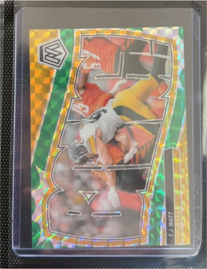 2024 Panini Mosaic Bang! #3 T.J. Watt — front