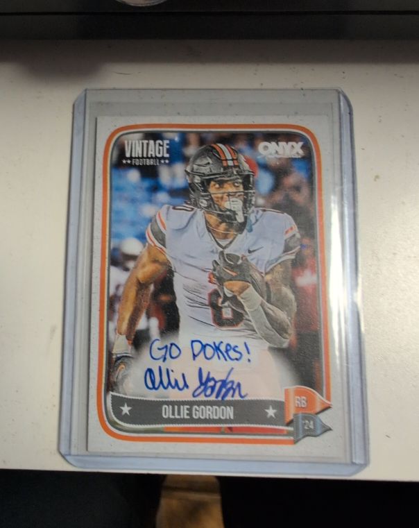2024 Onyx Vintage Football #VAOLGO Ollie Gordon — front