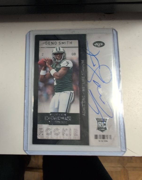 2013 Panini Contenders #211 Geno Smith Rookie Ticket — front
