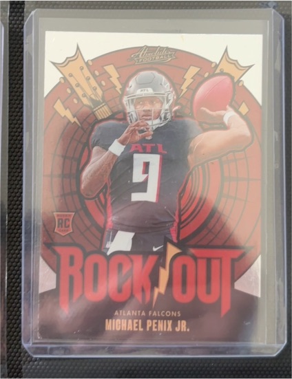 2024 Panini Absolute #RO-MPJ Michael Penix Jr. Rock Out — front