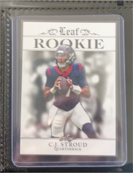 2023 Leaf Rookie Achievement #RA-10 C.J. Stroud — front