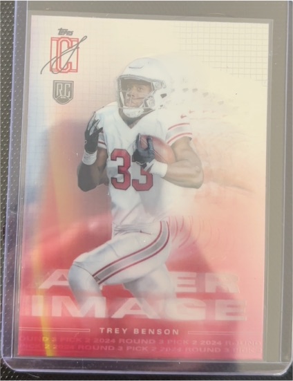 2024 Topps Signature Class #AI-15 Trey Benson After Image — front