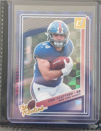 2025 Donruss The Rookies #19 Cam Skattebo — front