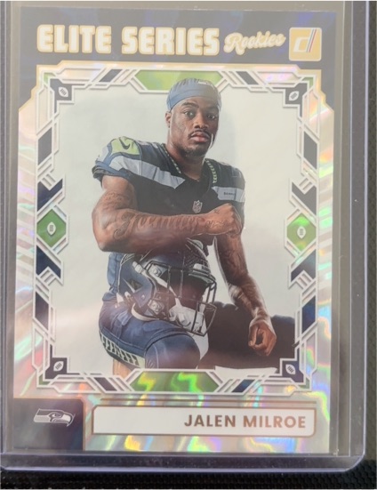 2025 Donruss Elite Series Rookies #ESR-JME Jalen Milroe — front