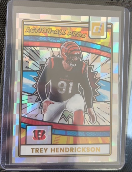 2025 Panini Donruss Action All Pros #AAP-THE Trey Hendrickson — front