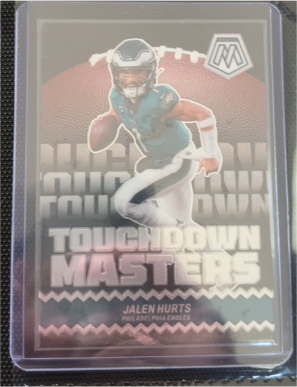 2024 Panini Mosaic Touchdown Masters #TM-JHS Jalen Hurts — front