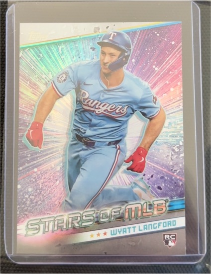 2024 Topps Update Stars of MLB #SMLB-85 Wyatt Langford — front