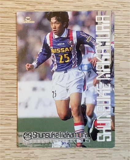 1998 J.League #25 Shunsuke Nakamura — front
