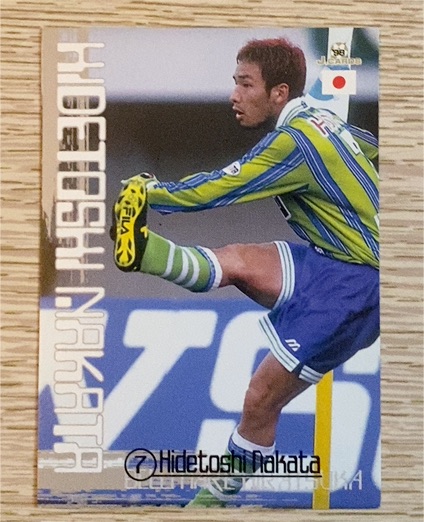 1998 J-League Hidetoshi Nakata — front