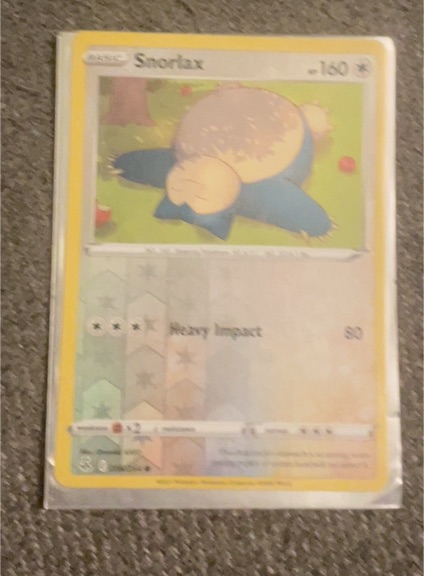 2021 Pokémon #206 Snorlax — front