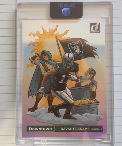 2023 Panini Donruss Downtown! #D19 Davante Adams — front