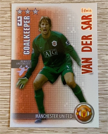2006-07 Magic Box International Shoot Out #U3 Edwin Van Der Sar — front