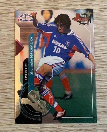 2001 J.League Series 2 #2 Shunsuke Nakamura — front