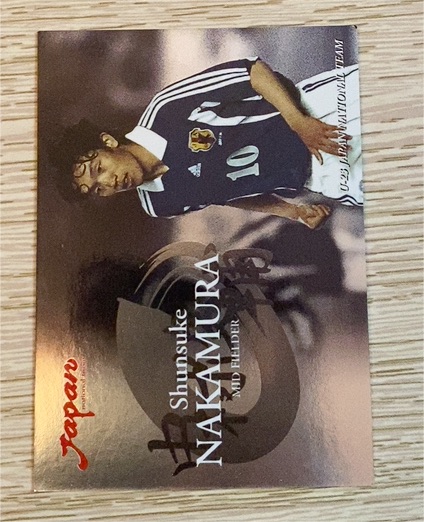 1998 Unknown Shunsuke Nakamura #10 Japan National Team — front