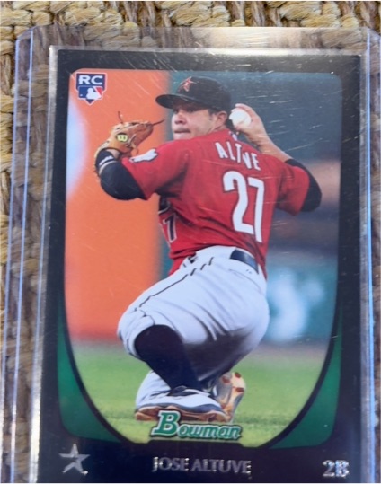 2011 Bowman #27 Jose Altuve — front