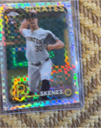 2024 Topps Chrome Update Series #USC88 Paul Skenes — front