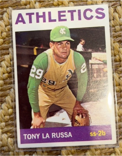 1964 Topps #244 Tony La Russa — front