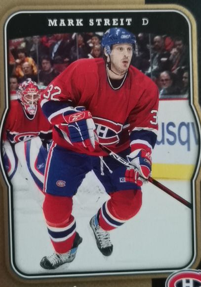 2007 Upper Deck Mark Streit D Montreal Canadiens — front