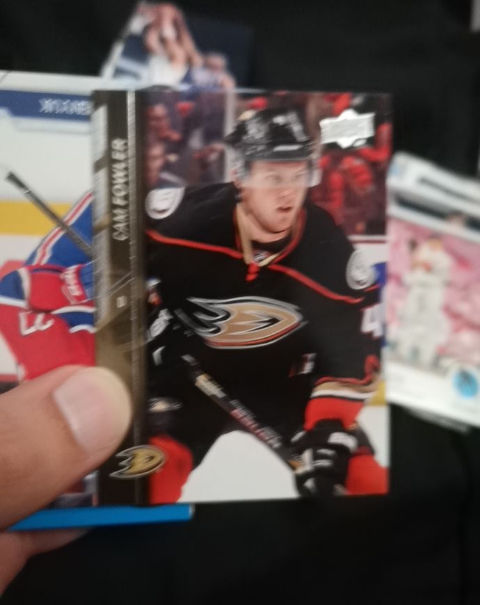 2015-16 Upper Deck #1 Cam Fowler — front