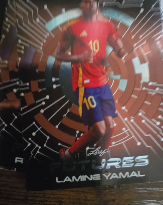2024 Leaf Futures Lamine Yamal — front