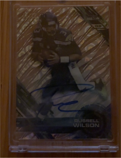 2015 Topps High Tek #G5 Russell Wilson — front