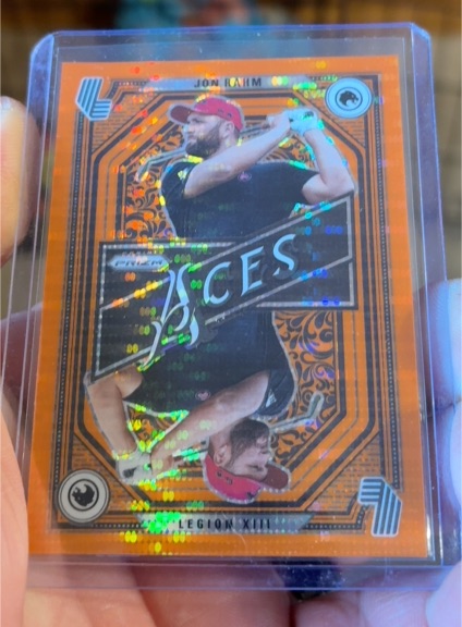 2025 Panini Prizm LIV Golf #2 Jon Rahm Aces Legion XIII — front