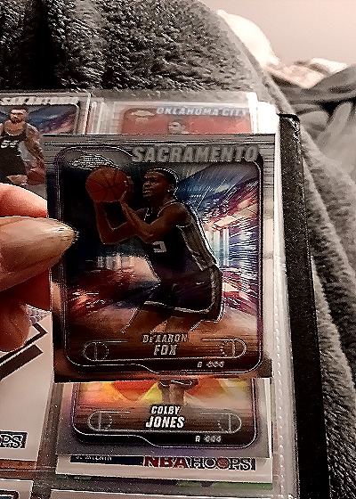 2024-25 Topps Chrome #109 De'Aaron Fox — front