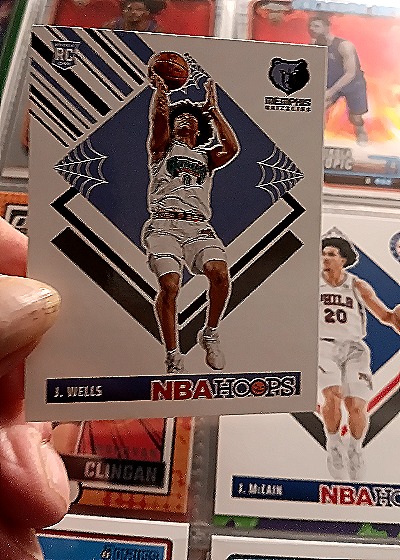 2024-25 Panini NBA Hoops Tribute #298 Jaylen Wells — front