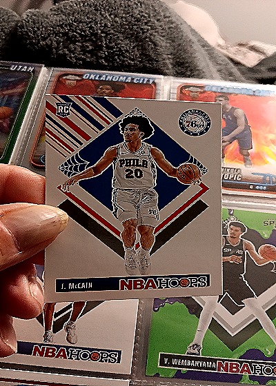 2024-25 Panini NBA Hoops #296 Jared McCain — front