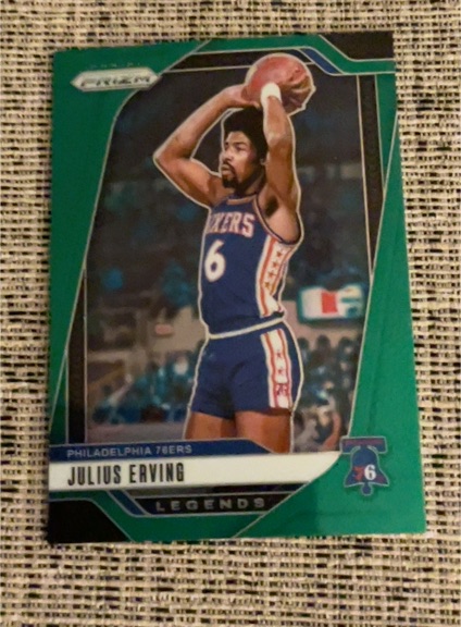 2024-25 Panini Prizm Legends #292 Julius Erving — front