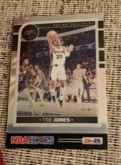 2024-25 Panini NBA Hoops #83 Tre Jones — front