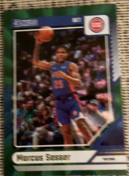 2021-22 Panini Chronicles #161 Marcus Sasser — front