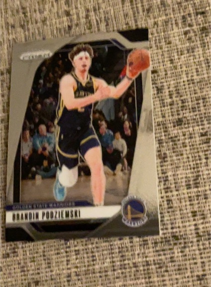 2024-25 Panini Prizm #81 Brandin Podziemski — front
