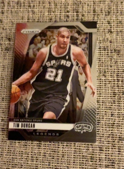 2024-25 Panini Prizm Legends #297 Tim Duncan — front