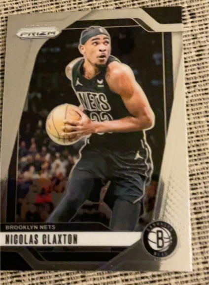2024-25 Panini Prizm #38 Nicolas Claxton — front